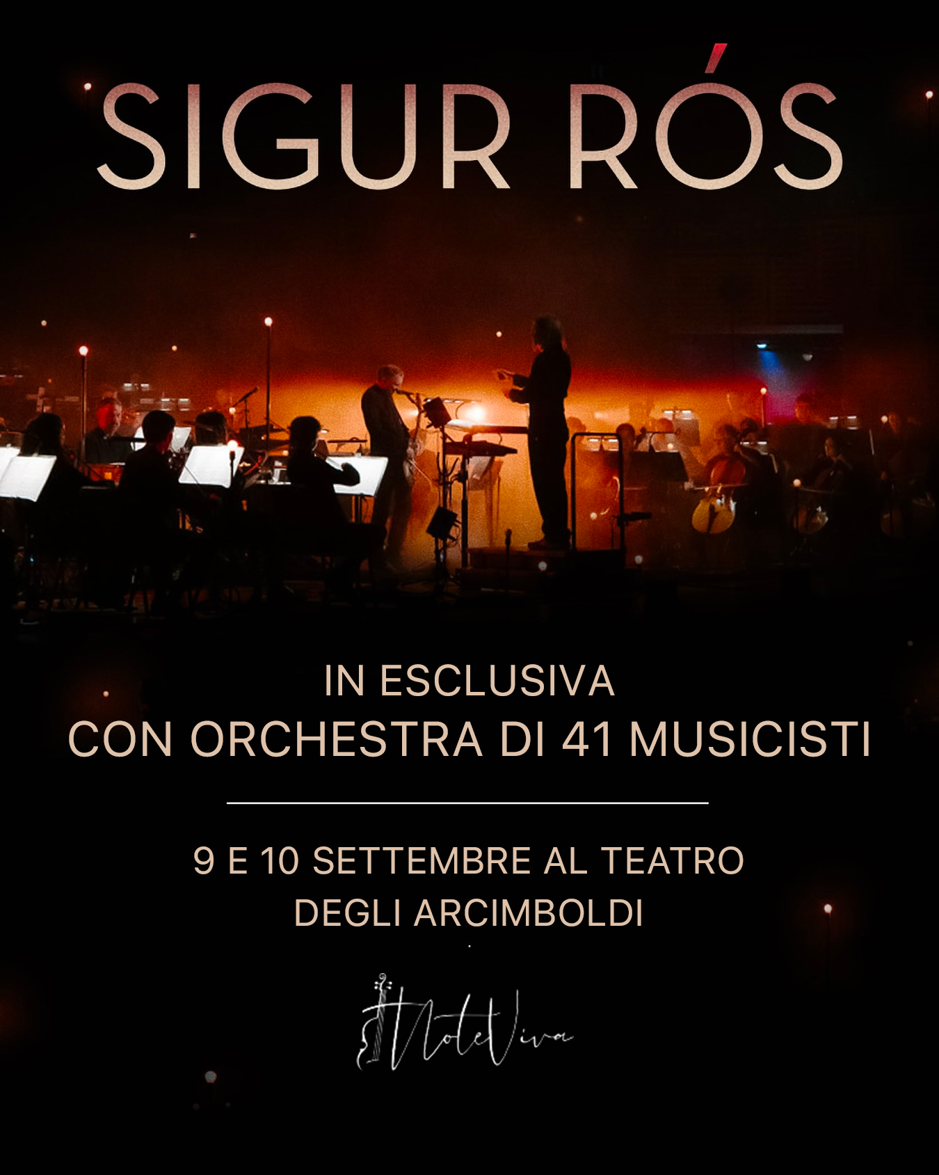 Sigur Rós Milano 2025 – Teatro degli Arcimboldi